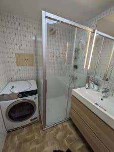 Cabine de douche petit espace