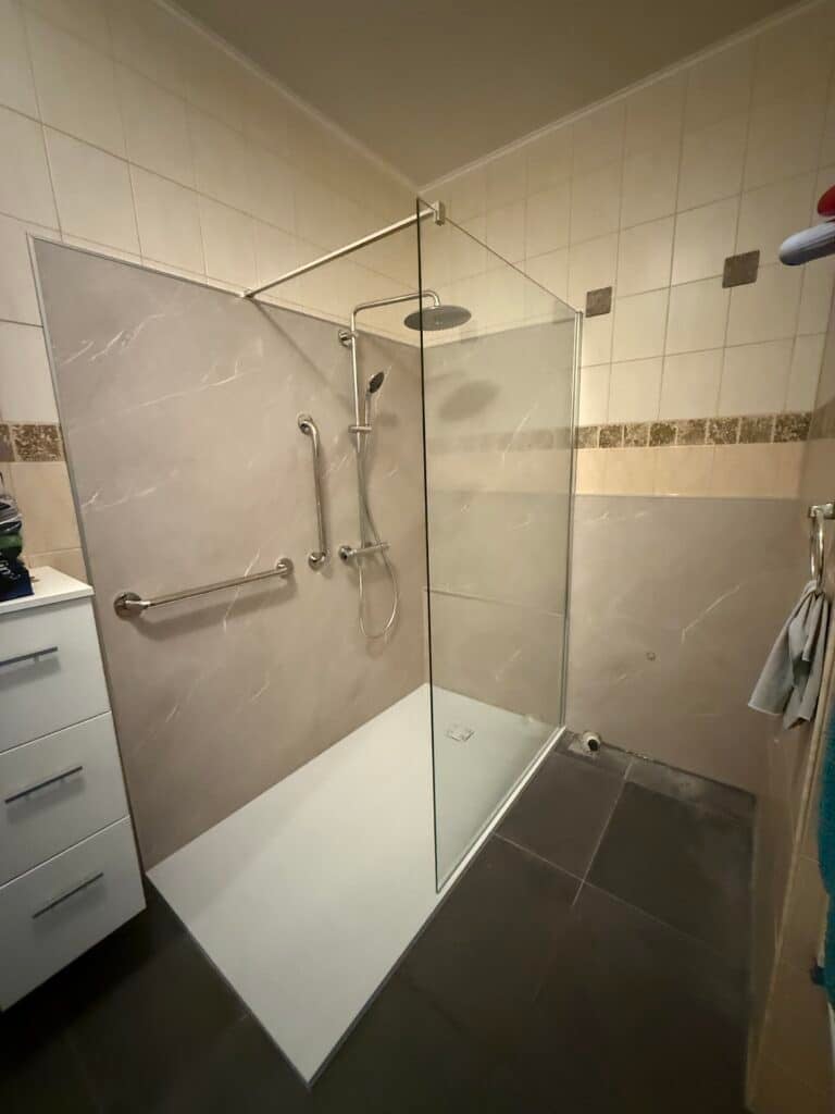 Douche Fixe — réalisation Hyseco